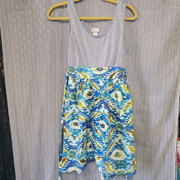 Mossimo Supply Co. Baby Doll Multicolored Dress With Pockets Size Small - Picture 1 of 10